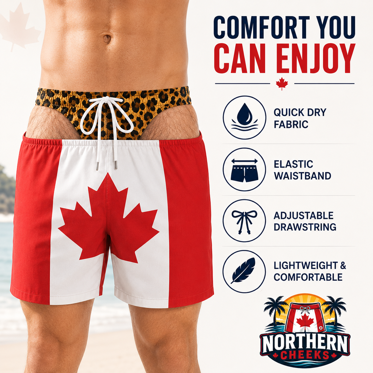 Northern Cheeks™ – Canada’s Cheekiest Shorts